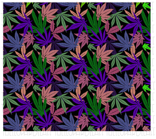 Cannabis emerald amethyst and rose gold style Digital Paper, DIGITAL DESIGN **PNG file for Sublimation**
