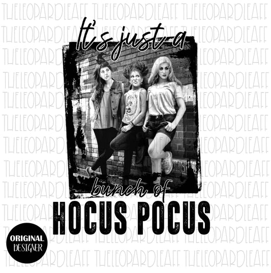 It's just a bunch of Hocus Pocus, halloween, DIGITAL DESIGN **PNG file for Sublimation**