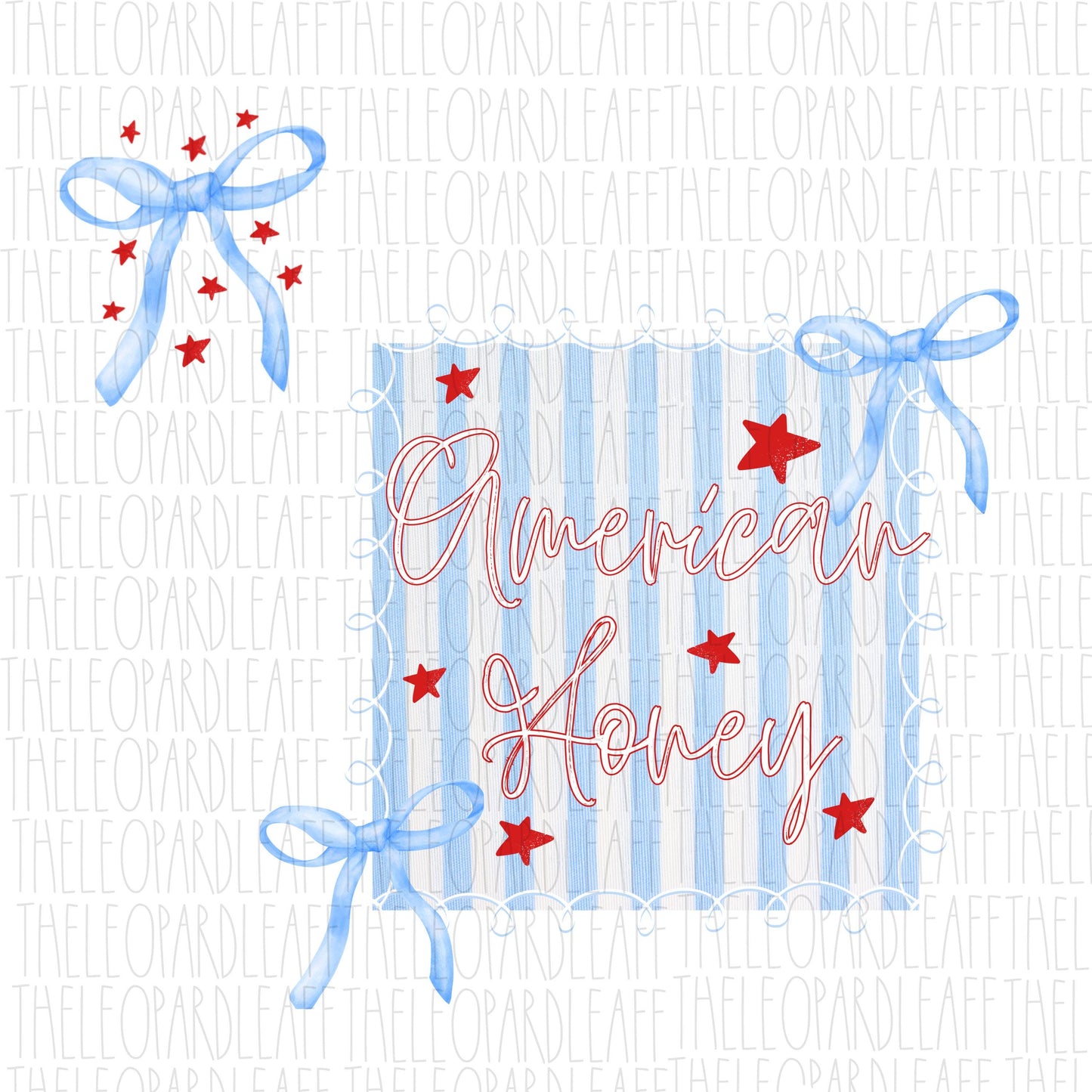 American Honey and pocket, patriotic, 4th of July, DIGITAL DESIGN **PNG file for Sublimation**